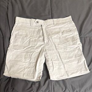 Daniel Cremieux Men's Light Tan Flat Front Shorts